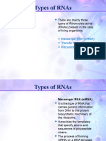 Lesson - 13 - Types of RNAs