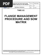 Flange Management Procedure Overview | PDF | Mechanical Engineering