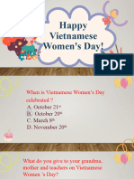 Vietnamese Woman's Day