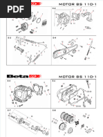 152FMH Engine Parts List | PDF | Screw | Washer (Hardware)