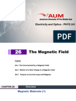 Ch. 26 - The Magnetic Field