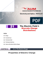 Ch. 21 - The Electric Field-I