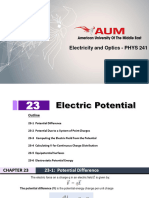 Ch. 23 - Electric-Potential