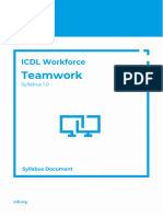 ICDL Teamwork Syllabus 1.0