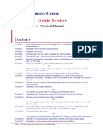 Home Science Practical Manual Prepage