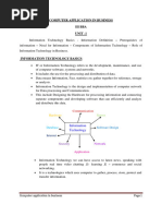 Computer Application in Business Iii Bba Unit - 1: Hardware