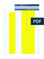 Supplies Inventory Monitoring Sheet