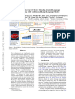 UReader - Universal OCR-free Visually-Situated Language Understanding With Multimodal Large Language Model