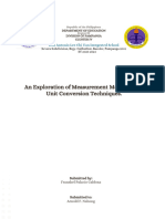 An Exploration of Measurement Methods and Unit Conversion Techniques