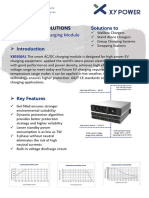 XY Power 30kW Power Module For Fast EV Charging Stations