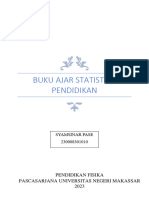 Buku Ajar Statistika Syamsinar Pase