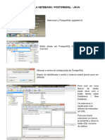 Apotila Netbeans e Postgr