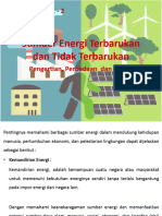 Pertemuan Ke-2 - Sumber Energi Terbarukan Dan Tidak Terbarukan Edit