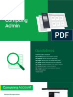 Tutorial - Company Admin