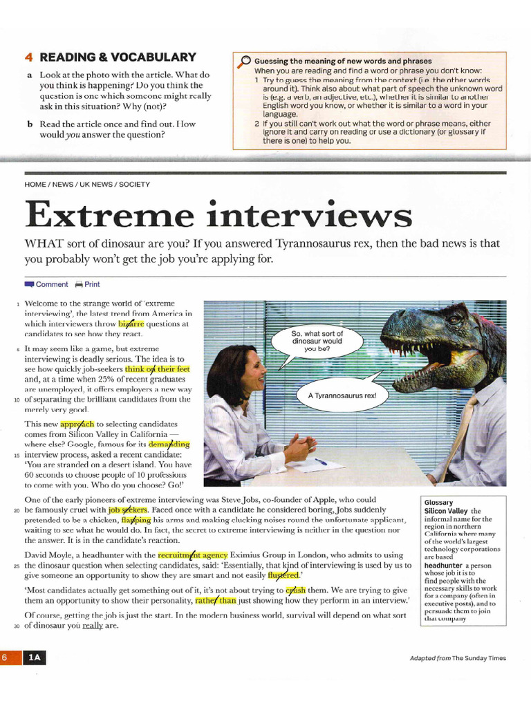 Extreme Interviews | PDF