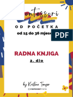 Montessori Radna Knjiga 2 Dio 15 Do 36 Mjeseci