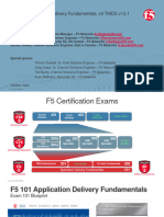 Oct Training F5 101 V5a - Certification Prep - Tmos v13.1