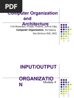 MODULE 4 Input Output Organization