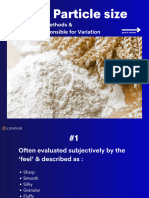 Flour Particle Size
