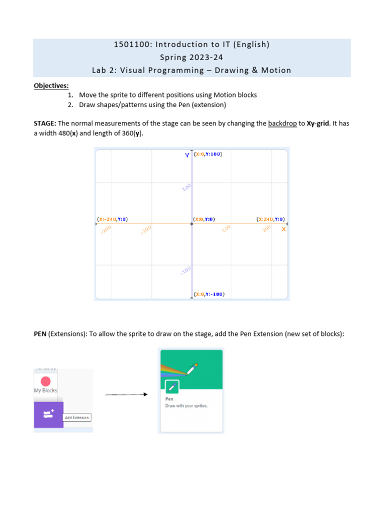 ITE S23-24 Lab2 PartA | PDF | Rectangle | Geometry