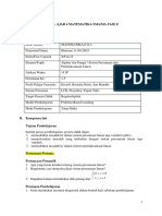 MODUL AJAR MAteri Sistem Persamaan dan Pertidaksamaan Linear