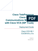 Cisco Vcs Sip Trunk To Cucm 8 1