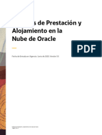 Oracle Cloud Hosting and Delivery Policies - Spanish (LAD)