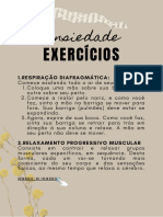 Exercícios P/ Ansiedade