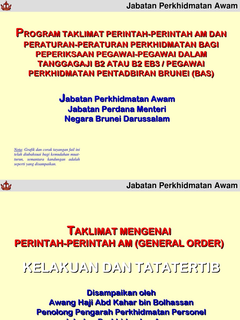 Kelakuan Dan Tatatertib