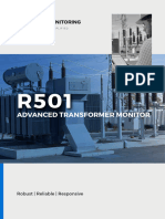 R501 ADVANCED TRANSFORMER MONITOR - Rugged Monitoring