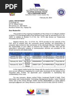 Preservation Letter To Gcash