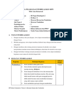 RPP Kelas II Semester 2 Tema 6: Merawat Hewan Dan Tumbuhan