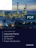 Power Distribution Industrial Plants