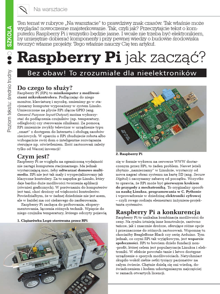 Raspberry Pi 1-1 | PDF
