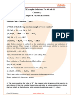 NCERT Exemplar For Class 11 Chemistry Chapter 8 - Redox Reactions (Book Solutions)
