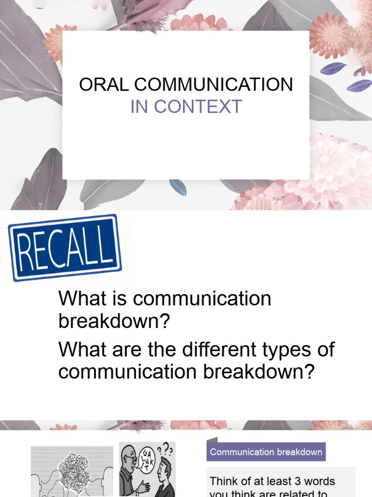 WEEK 3 - Fundamentals of Communication | PDF | Communication ...