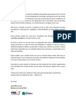 Carta Aos Pais Guardiões