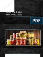 What Is Food Preservation