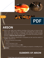 Arson