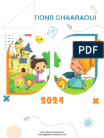 Catalogue Editions CHAARAOUI 2024
