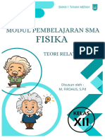 Modul Fisika KD 3.7 Teori Relativitas