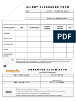 Pull Out Form | PDF