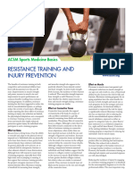 SMB Resistance Training and Injury Prevention
