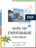 25. Tuyển Tập Chuyên PT Năng Khiếu Từ 2011