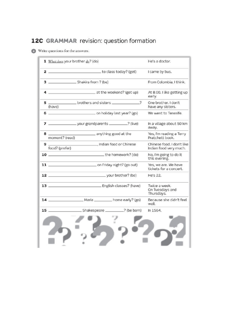 GRADE 12 ENGLISH GRAMMAR EXERCISES PDF visual data 7