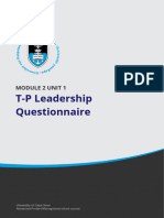 UCT APM M2 U1 - TP Leadership Questionnaire