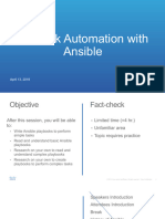 Network Automation With Ansible