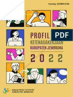Profil Ketenagakerjaan Kabupaten Jembrana 2022