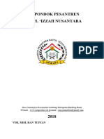 Visi Misi Tujuan SMP PP Baitul Izzah Nusantara