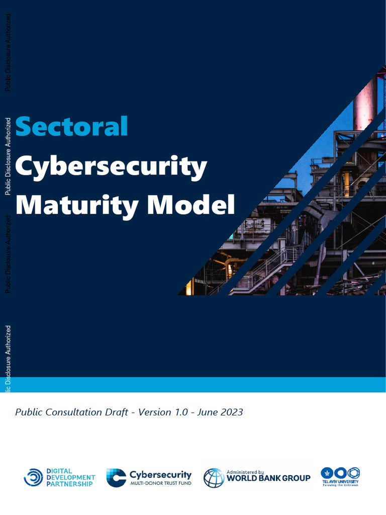 Sectoral Cybersecurity Maturity Model | PDF | Computer Security | Security